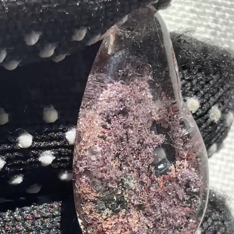 巴西 幽灵水晶 摆件 没孔 高清 幽灵项链 摆设 - 摆饰 - 水晶 多色
