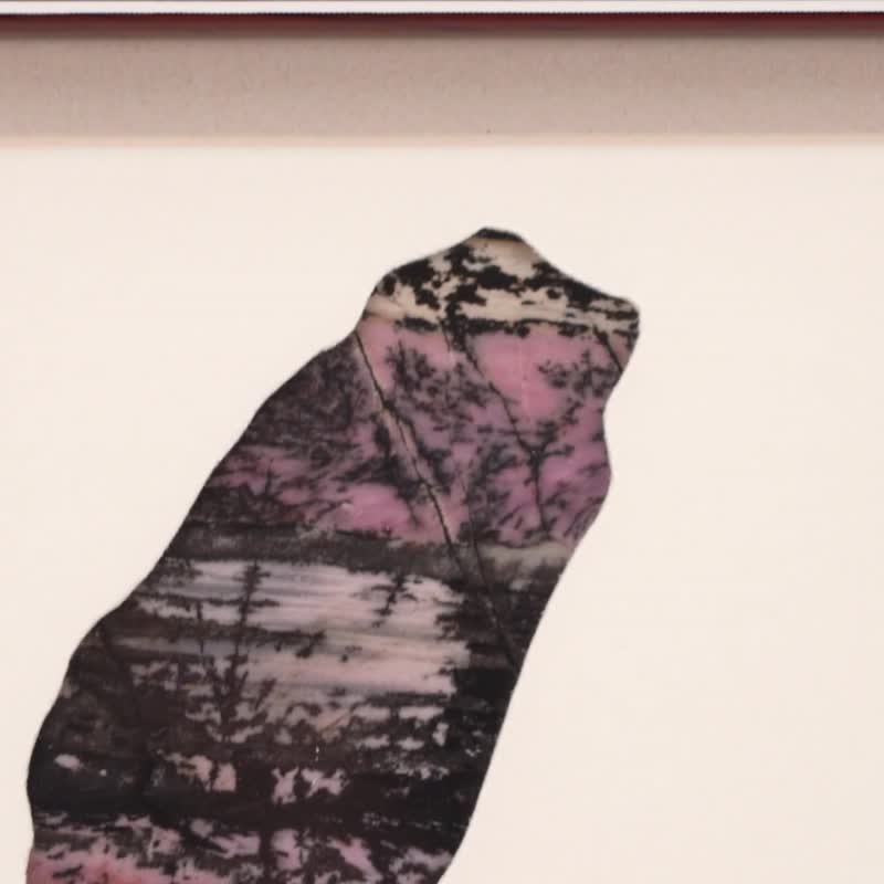 七彩玫瑰石板画(桌上型)平面│台湾瑰宝│送外国朋友圣诞礼物首选 - 海报/装饰画/版画 - 玉石 多色