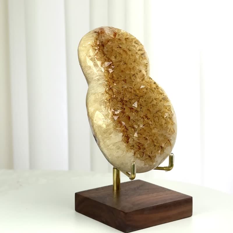 巴西黄晶花生 830372 - 摆饰 - 水晶 黄色