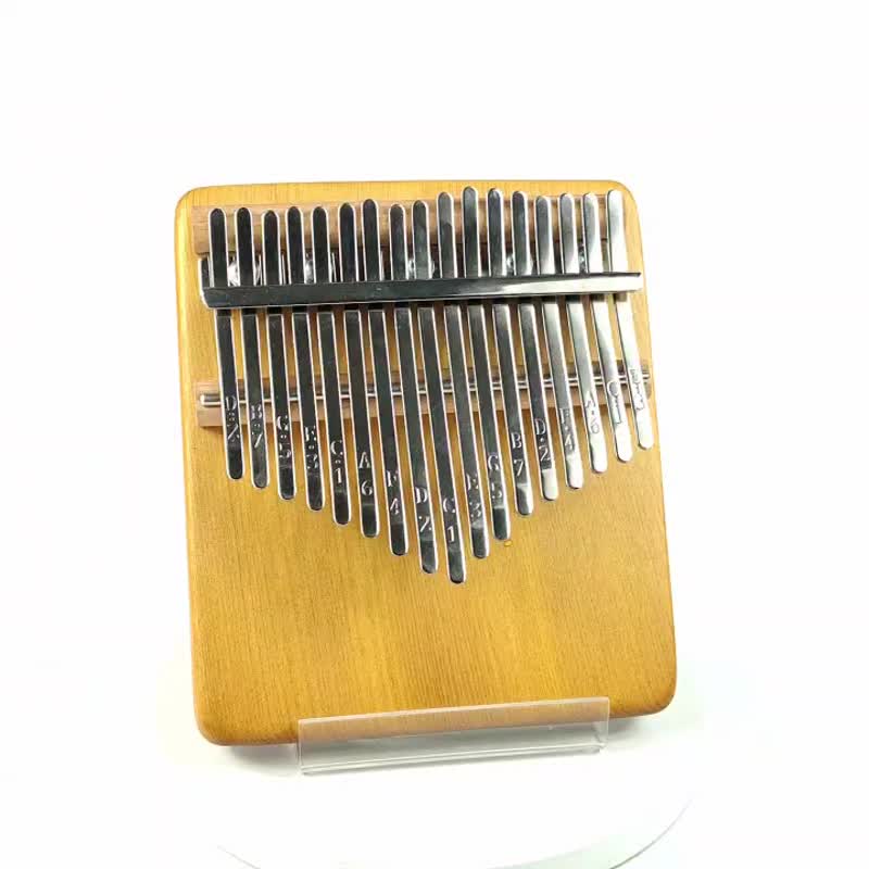 台湾肖楠拇指琴/17音拇指琴/KALIMBA - 吉他/乐器 - 木头 咖啡色