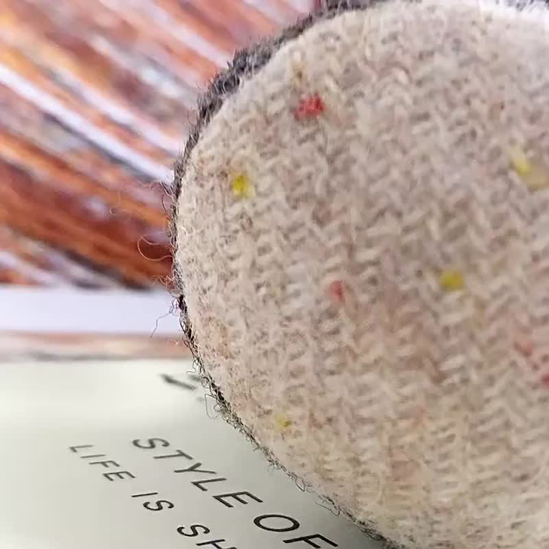 harris tweed哈里斯粗花呢定制动物玩偶公仔家居书挡门挡摆件礼物 - 玩偶/公仔 - 羊毛 