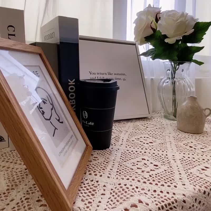 再次坠入有你的秋天 - 秋天/家居布置/文字/客厅/北欧/复制画 - 海报/装饰画/版画 - 棉．麻 多色