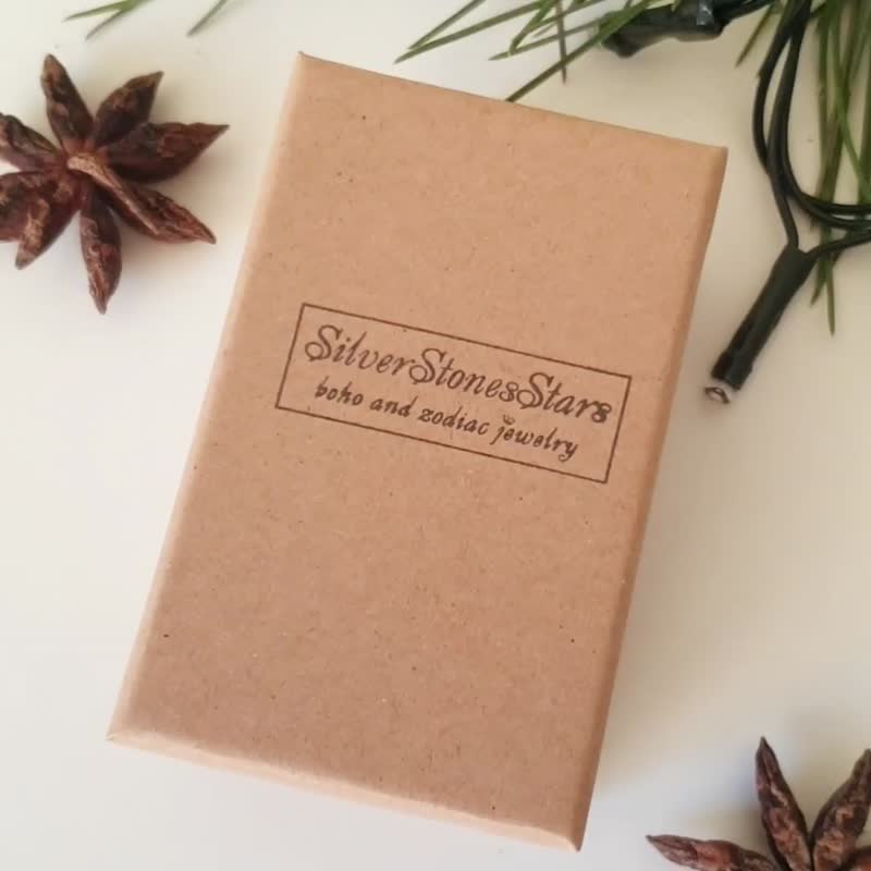 摩羯座水晶套组，和谐之石，原矿宝石盒，粗糙碧玺 - 其他 - 宝石 多色