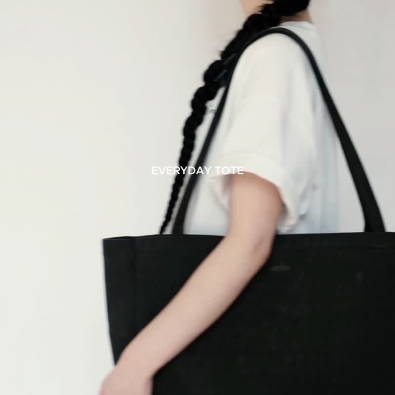 everyday tote - 手提包/手提袋 - 其他材质 黑色