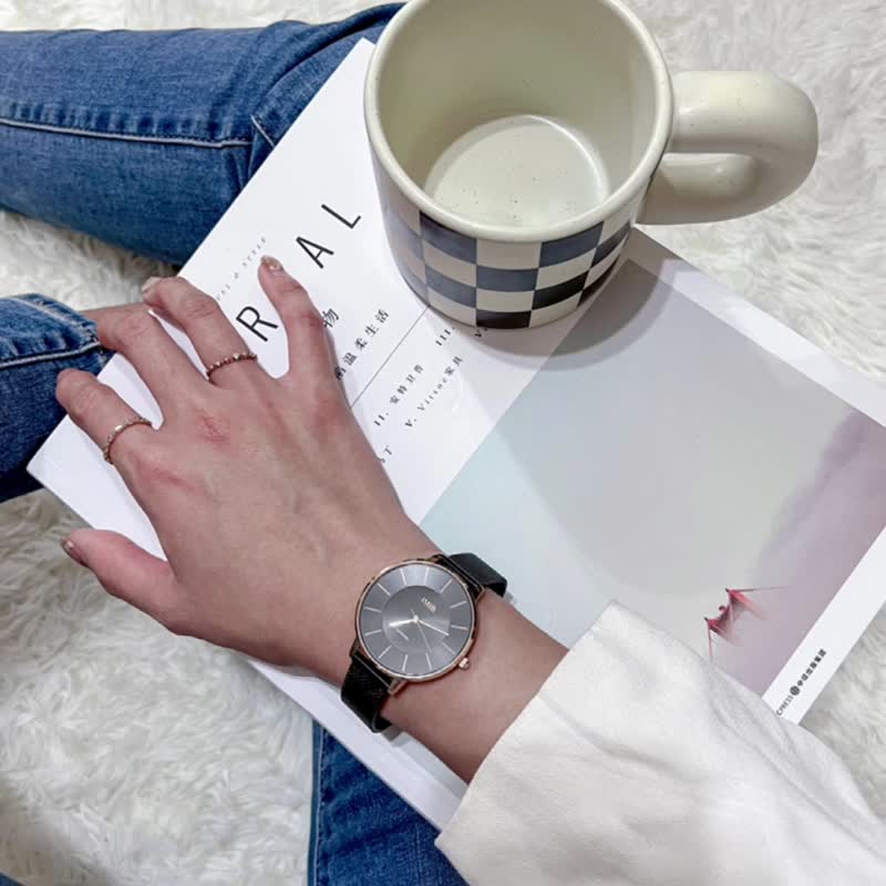 IMIR 经典 | 暗夜黑 黑壳 - 女表 - 不锈钢 