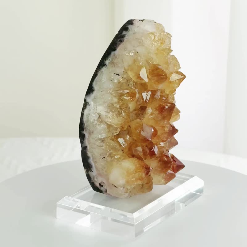 巴西圣火  3090477 【天然黄水晶】 - 摆饰 - 水晶 黄色