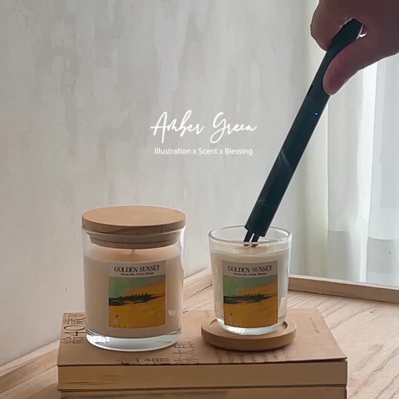 微光香气 | 茶香香氛蜡烛 | 四款香气可选 - 蜡烛/烛台 - 蜡 