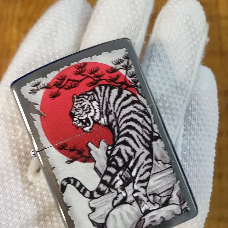 【ZIPPO官方旗舰店】松间虎防风打火机 29889 - 其他 - 铜/黄铜 