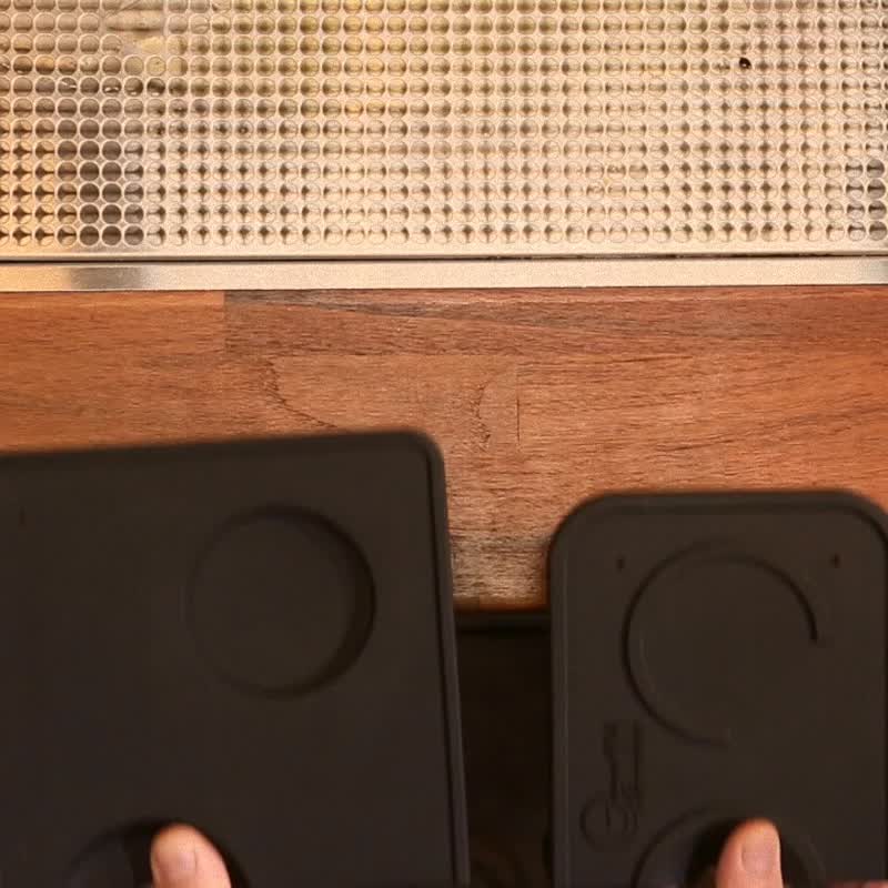 职人转角硅胶填压垫-大 义式咖啡 止滑垫 11色 - 咖啡壶/周边 - 硅胶 蓝色