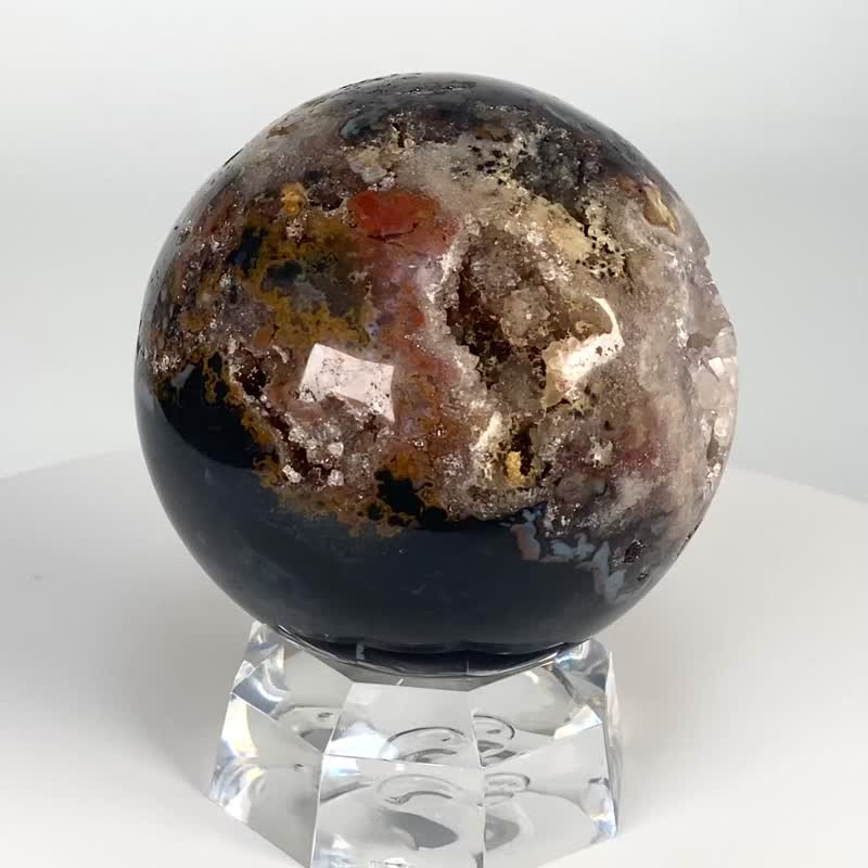 玛瑙许愿晶球 1000598 - 摆饰 - 水晶 多色