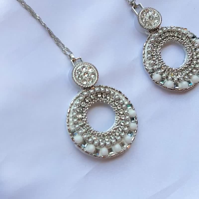 Grain 项链 - 项链 - 其他金属 白色