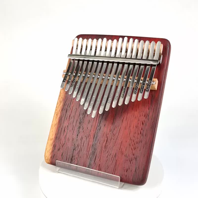 非洲紫檀拇指琴/17音拇指琴/KALIMBA - 吉他/乐器 - 木头 咖啡色