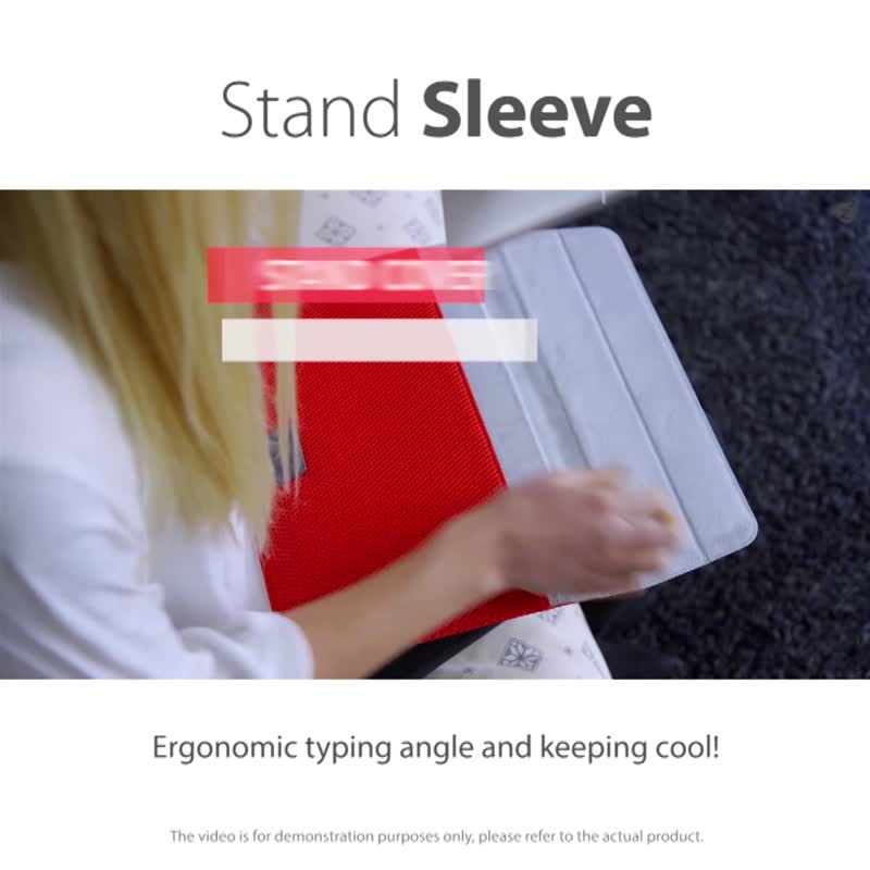 Stand Sleeve Poly支架电脑包保护套-MacBook 13寸/14寸(M1)/16寸 - 电脑包 - 其他材质 蓝色