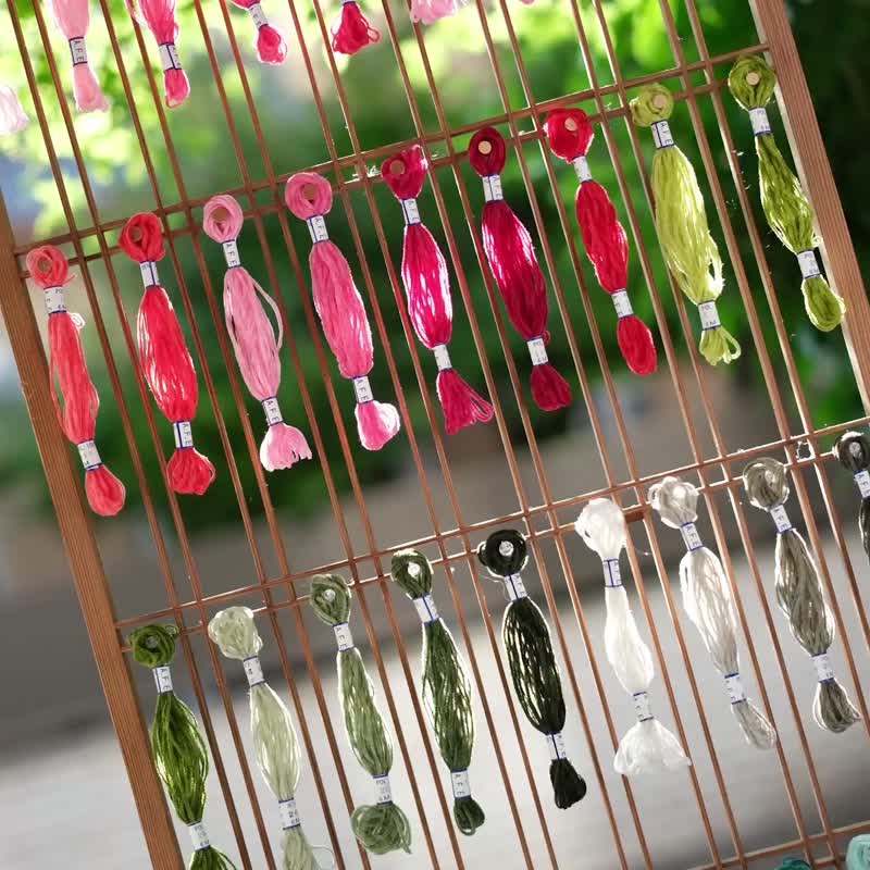 毛绒绣线 30 色组合 可自由选择喜爱的颜色 - 编织/刺绣/羊毛毡/裁缝 - 绣线 多色