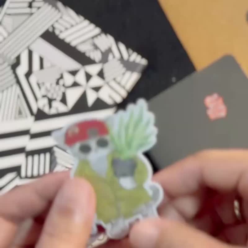 反派俱乐部贴纸组 — 毛球社交俱乐部系列 - 贴纸 - 防水材质 多色