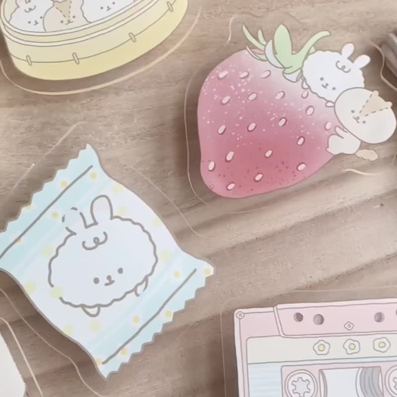 软绵绵的气囊手机支架-五款图案 - 手机配件 - 塑料 多色